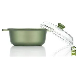 Risoli Dr.Green šerpa sa staklenim poklopcem 20cm