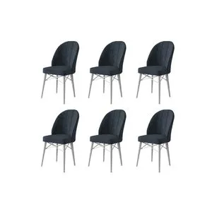 Ritim - Anthracite, White Anthracite
White Chair Set (6 Pieces)