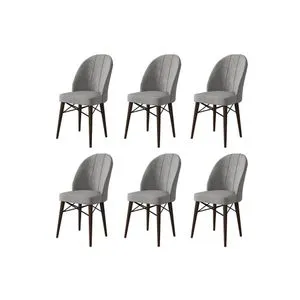 Ritim - Grey, Brown Grey
Brown Chair Set (6 Pieces)