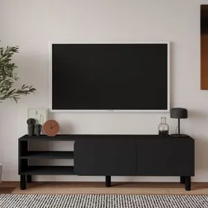 River - Anthracite Anthracite TV Stand