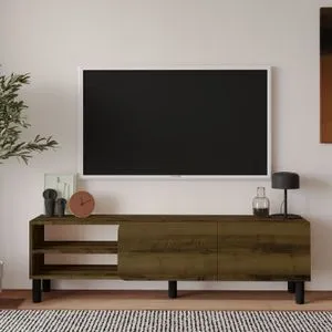 River - Antique Walnut Antique Walnut TV Stand