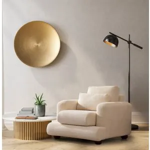 River - Beige Beige 1-Seat Sofa