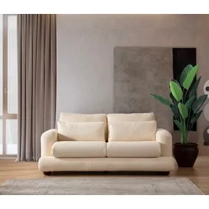 River - Beige Beige 2-Seat Sofa