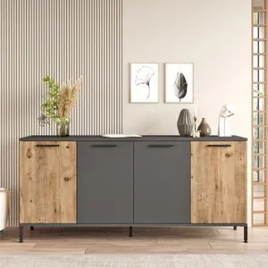 Rl4-Aa Atlantic Pine
Anthracite Console