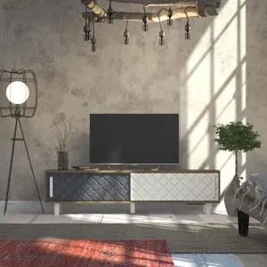 Rob - Ud, White, Anthracite Oak
White
Anthracite TV Stand
