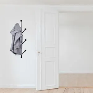 Rod 2 Crni Metalni Zidni Kuka