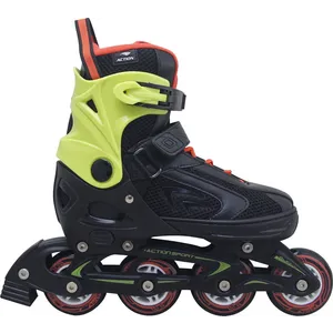 Roler Pw126B-10 Black/Neon Green Alu M(37-40) Abec5 Pu Action 2021 Par