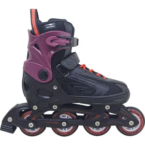 Roler Pw126B-10 Black/Warm Red Alu Xs(29-32) Abec5 Pu Action 202121 Par