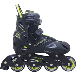 Roler Pw126B-C Black/Dark Grey L(40-43) Pvc Abec5 Pu Action 2021 Par