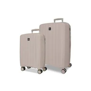 ROLL ROAD ACADIA set kofera 2/1 55/65 cm - bež