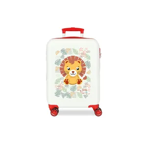 ROLL ROAD HAPPY PETS dečiji kofer 50 cm - bela/crvena