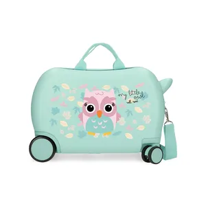 ROLL ROAD HAPPY PETS dečiji kofer na točkićima - mint