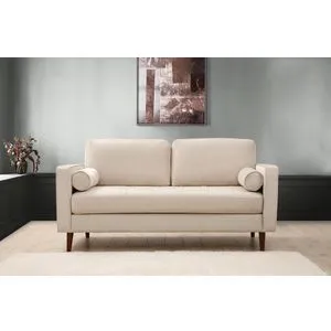 Rome - Beige Beige 2-Seat Sofa