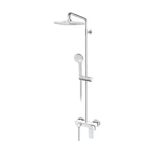 Rosan  STOLZ – WHITE Baterija za tuš kadu sa usponskim tušem 250*250mm