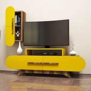 Rose S - Walnut, Yellow Walnut
Yellow TV Unit