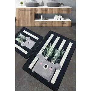 Rovio Set Tepihâ za Kupatilo u Višebojnoj Boji (2 Komada)