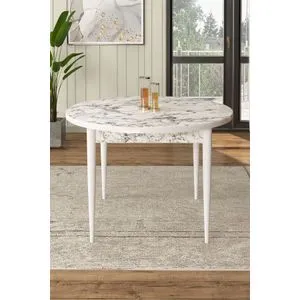 Rox - Trpezarijski Sto od Belog Mramora