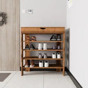 Royal - Walnut Walnut Shoe Cabinet