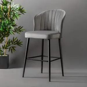Rubi - Grey Grey
Black Bar Stool Set (2 Pieces)