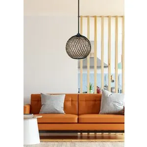 Ručna Jutena Luster 190 - Braon, Ecru, Crna