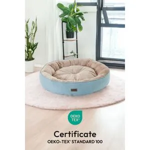 Russel 55 x 55 - Turquoise, Beige Turquoise
Beige Pet Bed