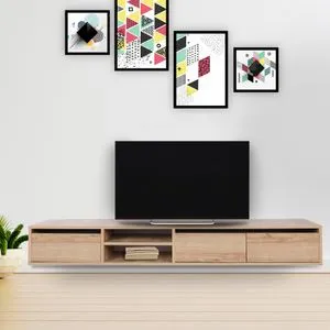 Rust Oak TV Stand