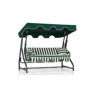 Ruta 3 - Green, White, Black Green
White
Black Garden Triple Swing Chair