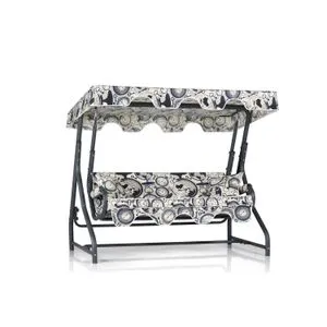 Ruta 4 - Black, Cream Black
Cream Garden Triple Swing Chair