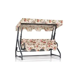 Ruta 5 - Multicolor Multicolor Garden Triple Swing Chair