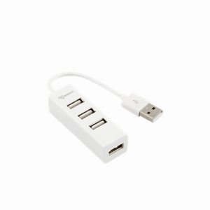 S BOX H 204 USB 4 Portni HUB, W