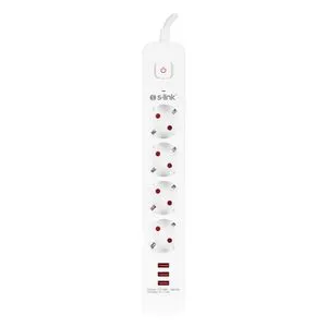 S-LINK SPG403U 1.5m, Produžni kabl sa prenaponskom zaštitom
