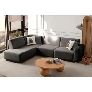S-Loft Levi Ugaoni Sofa - Antracit