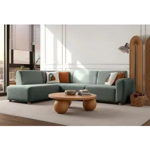 S-Loft Levi Ugaoni Sofe - Morska Zelena
