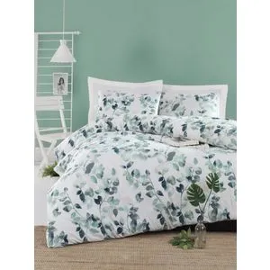 Sabine - Green vPoly Green
White
Black Super King Quilt Cover Set (EU) (IT)