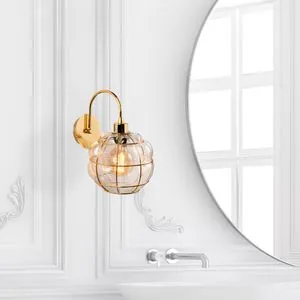 Safderun - 402-A Gold Wall Lamp