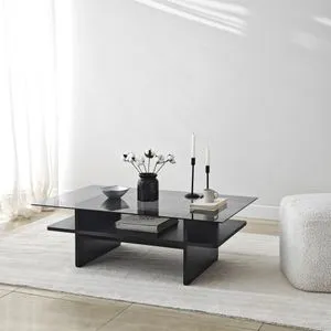Saga Rectangle - Black, Fume Black
Fume Coffee Table