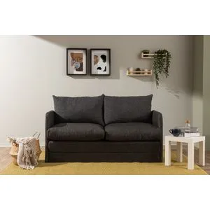 Saga XL 2-Seater - Dark Grey Dark Grey 2-Seat Sofa-Bed
