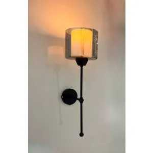Sahra - 8881-2P Black Wall Lamp