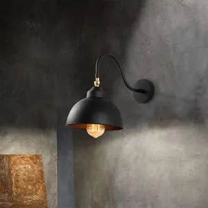 Sağlam - 3742 Crna Zidna Lampa