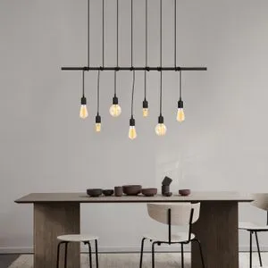 Salkım - 3101 Black Chandelier