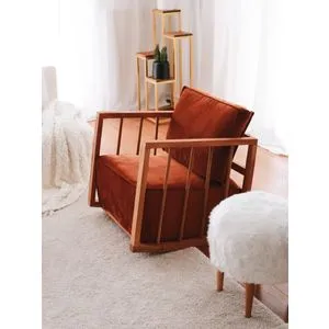 Sallanan - Cinnamon Cinnamon Wing Chair