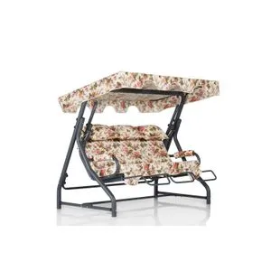 Salvia 5 - Multicolor Multicolor Garden Triple Swing Chair
