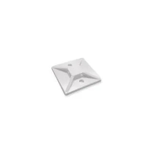 Samolepljivi drzači vezica, 30x30mm, 25komada beli