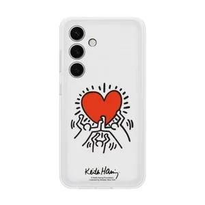 SAMSUNG FlipSuit leđa S24 BELA