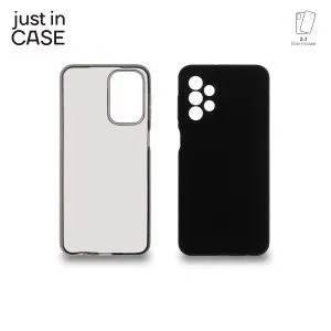 Samsung Galaxy A23 2u1 Extra case MIX paket maski za telefon CRNI