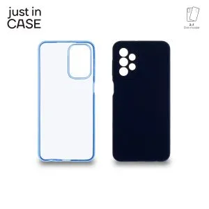 Samsung Galaxy A23 2u1 Extra case MIX paket maski za telefon PLAVI