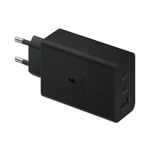 SAMSUNG kućni punjač 65W USBx2 + Type C crni EP-T6530-NBE bez kabla