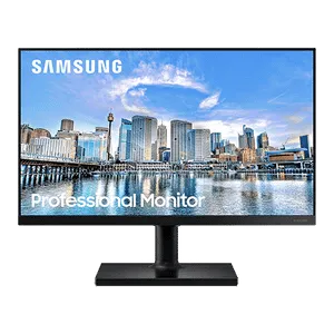 Samsung monitor LF24T450FQRXEN 24" IPS 1920x1080 75Hz 5ms HDMIx2 DP USB Freesync pivot visina crna