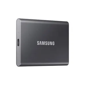Samsung MU-PC1T0T/WW Portable SSD 1TB, T7, USB 3.2 Gen.2 (10Gbps), [Sequential Read/Write : Up to...