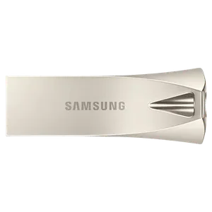 Samsung MUF-128BE3/APC 128GB USB Flash Drive, USB 3.1, BAR Plus, Read up to 300MB/s, Silver